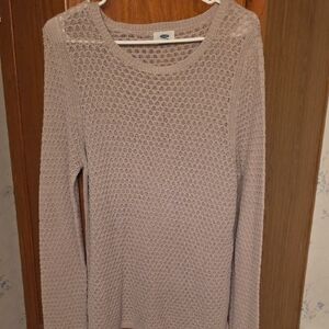 Old Navy Women's Sweater in Light Gray